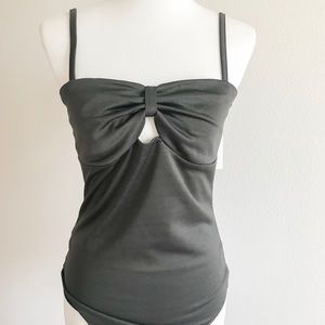 3/$30 Codexmode NWT Knot Bodysuit With Keyhole Sz Small